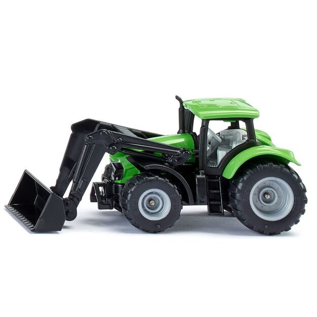 Metal SIKU tractor 1394 - DEUTZ-FAHR with front loader