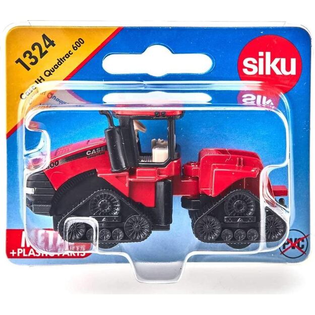 Metalinis SIKU 1324 - vikšrinis traktorius Case IH Quadtrac 600