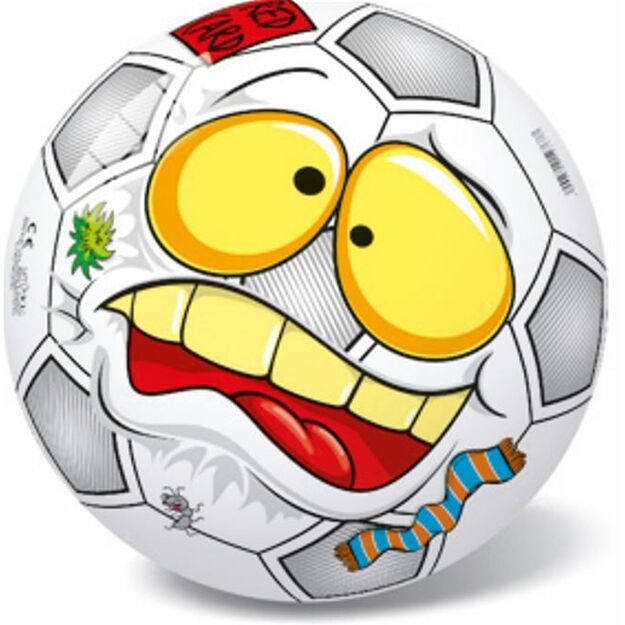 Spalvotas kamuolys Crazy Football 23 cm