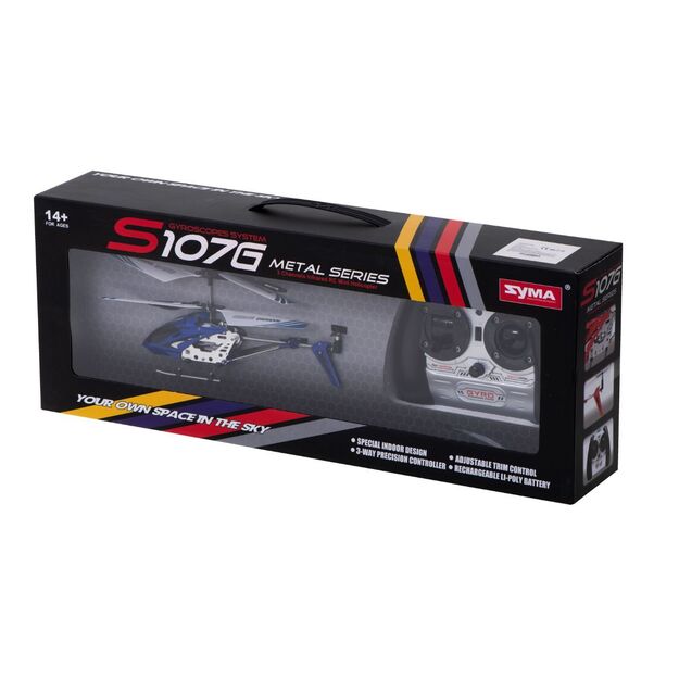 Radio Controlled Helicopter SYMA S107G (Blue)