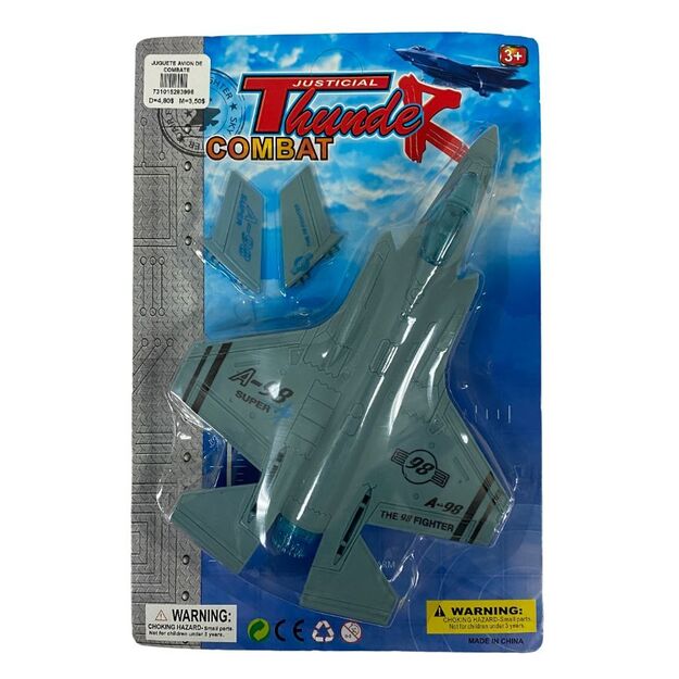 Žaislinis lėktuvas - naikintuvas 23 cm