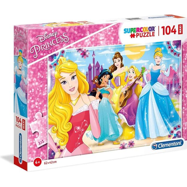 Puzzle Clementoni Princesses MAXI 104 det. 23714