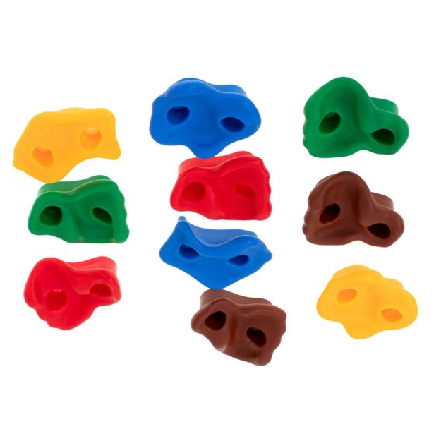 Laipiojimo akmenys vaikams (įvairių spalvų) 10 vnt.