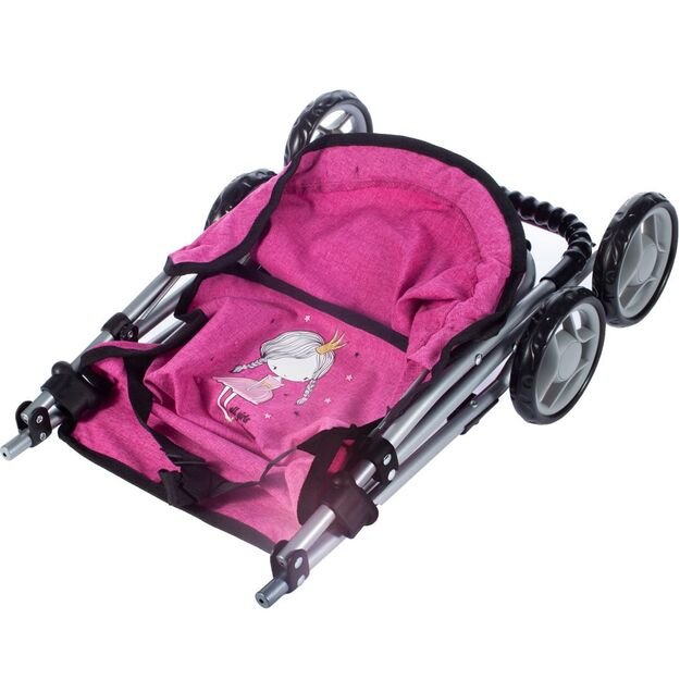 Seated doll carriage 4296