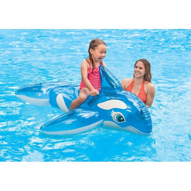 Pripučiamas plaukimo ratas Intex - delfinas 152 cm