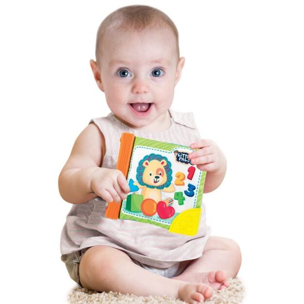 Kūdikių sensorinė lavinamoji knygelė winfun - Mažieji draugai