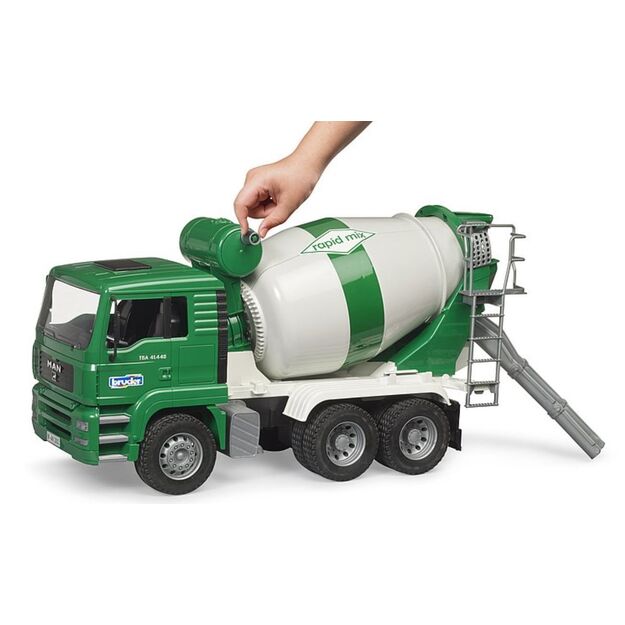 BRUDER 02739 Cement mixer truck MAN TGA