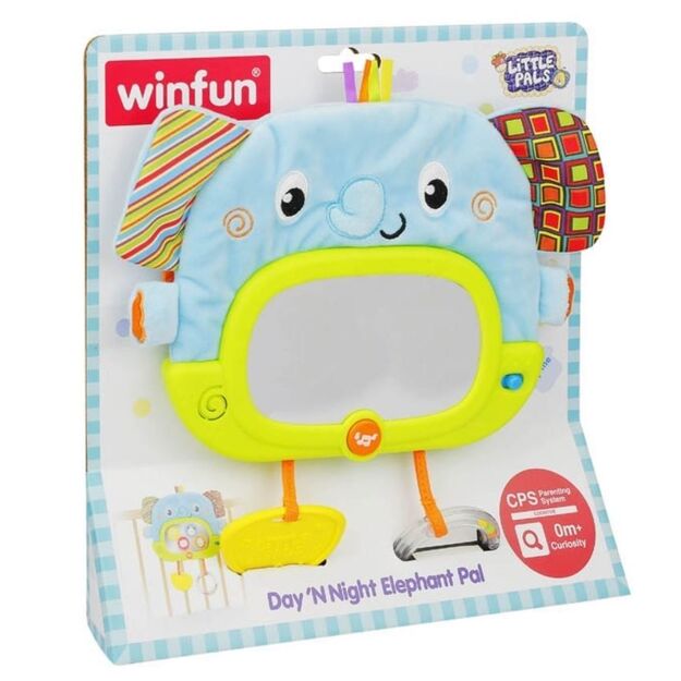 Interaktyvus veidrodėlis kūdikiams Winfun - Drambliukas