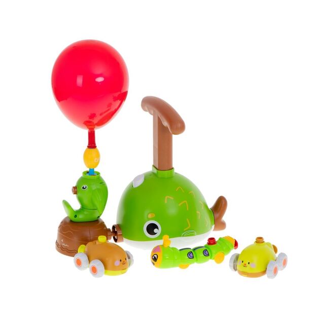 Car launcher with balloon - Fish