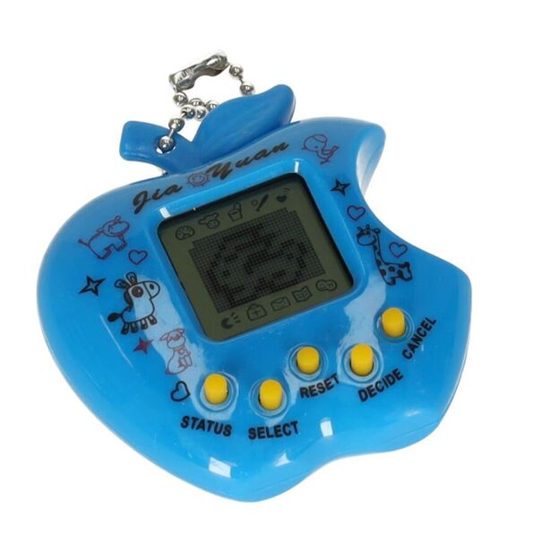 TAMAGOTCHI žaislinis elektroninis augintinis Obuolys (mėlynas)