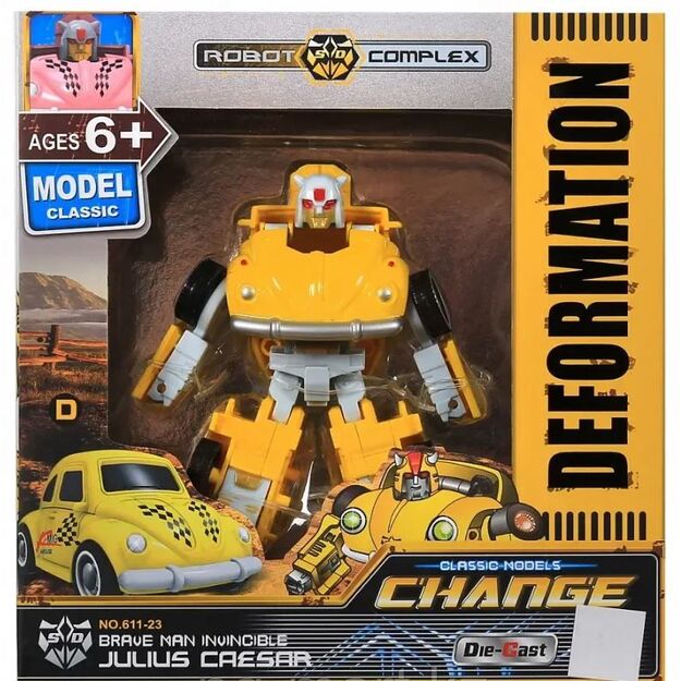 Transformer robot - Yellow car