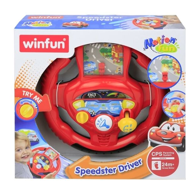 Interaktyvus Winfun žaislinis vairas 4532
