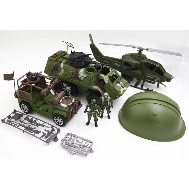 Large military set with accessories 4546