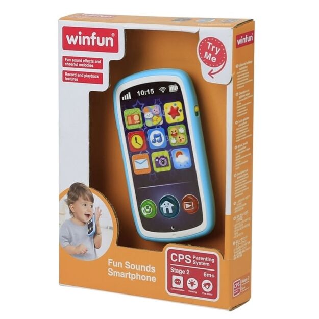 Interaktyvus vaikiškas telefonas Winfun 4563