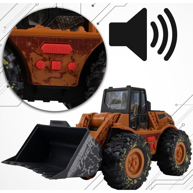 Wheel loader with sounds and lights 4576