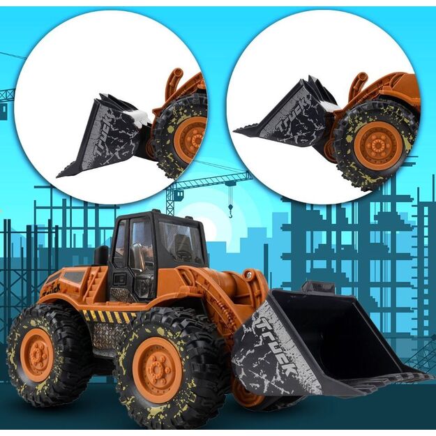 Wheel loader with sounds and lights 4576