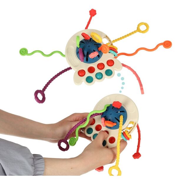 Montessori sensory anti-stress toy - chewer 4in1