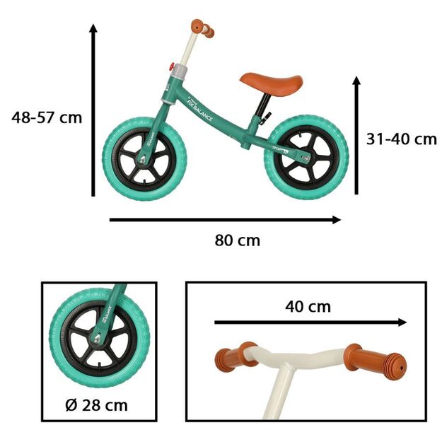 Balansinis pasispiriamas dviratis (turkio) 4612