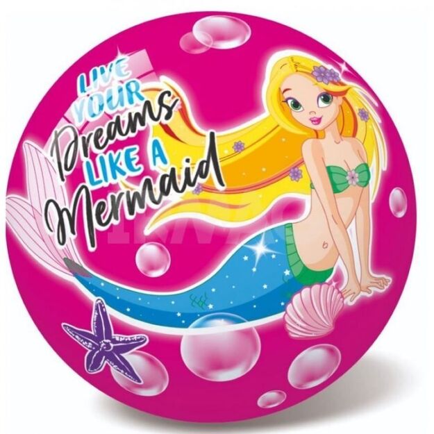 Colored ball Mermaid 14 cm