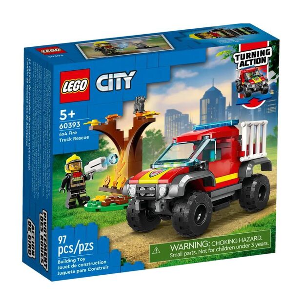 LEGO City 60393 Ugniagesių visureigis