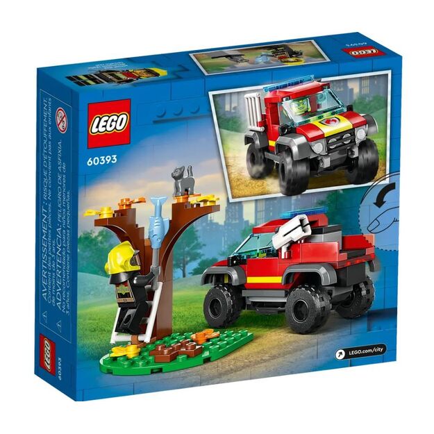 LEGO City 60393 Ugniagesių visureigis