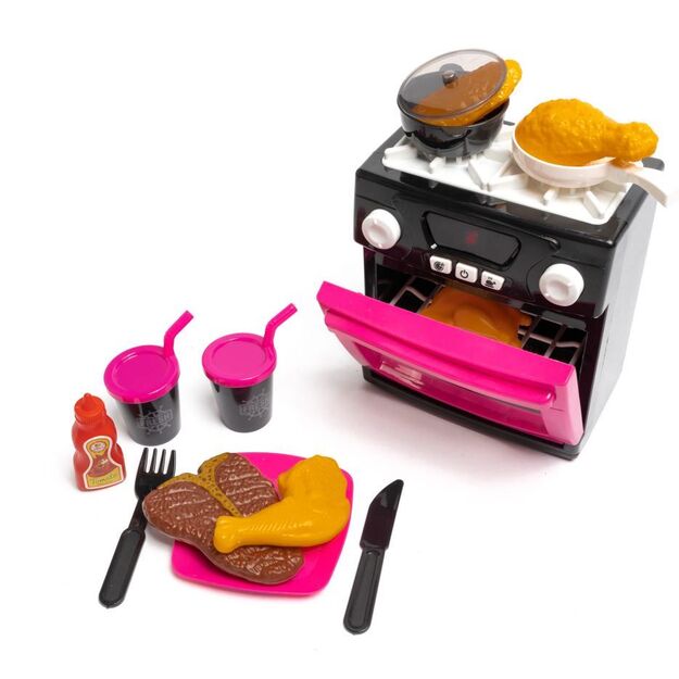 Toy mini kitchen with accessories 4697