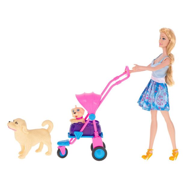 Doll with puppies 4779