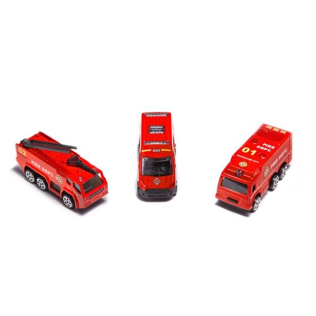 Transporter plane with fire engines 4781