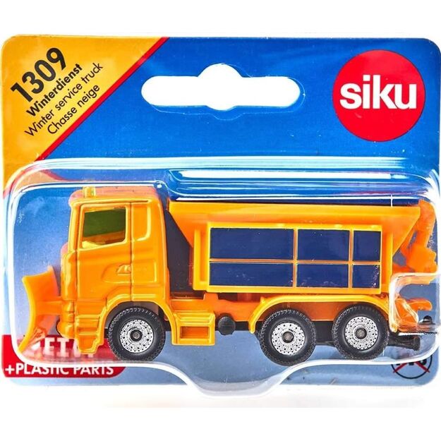Metal SIKU 1309 - Snow removal vehicle