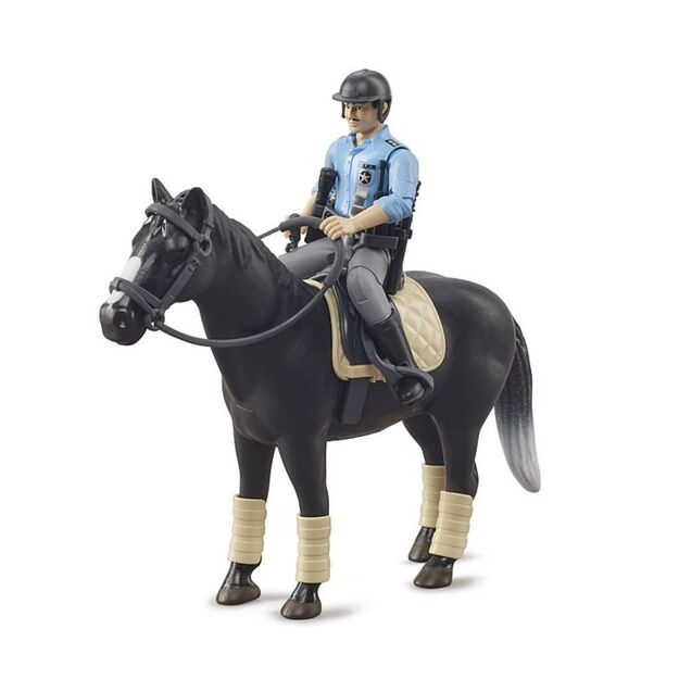 BRUDER priedas - Policininkas su arkliu 62507