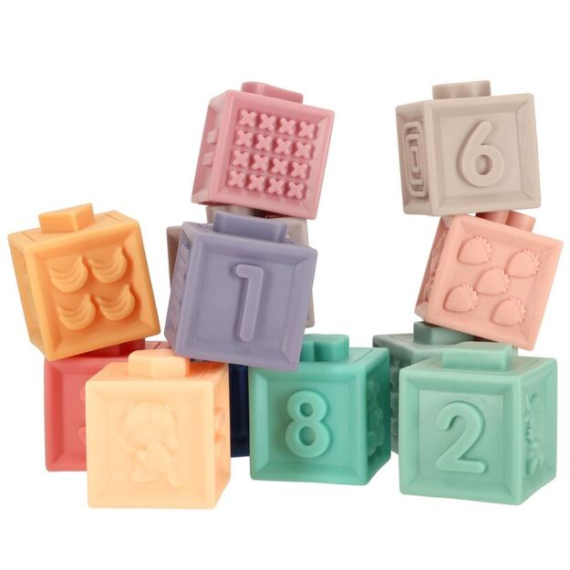 Soft sensory blocks 15 pieces