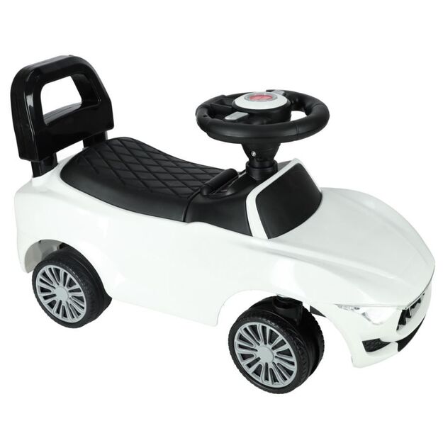 Push car - pusher with sounds and lights, white 4902