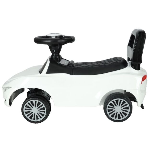 Push car - pusher with sounds and lights, white 4902