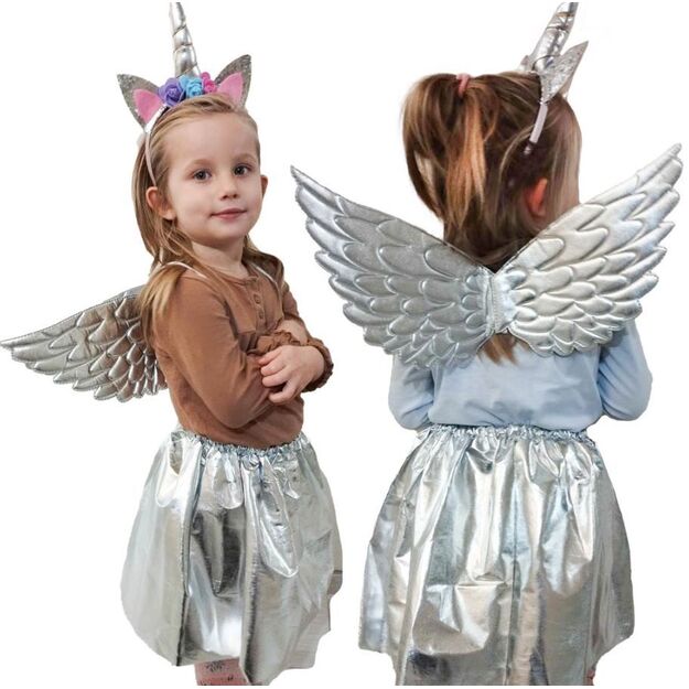 Carnival Unicorn Costume for Girls (Wings and Headband) 4903