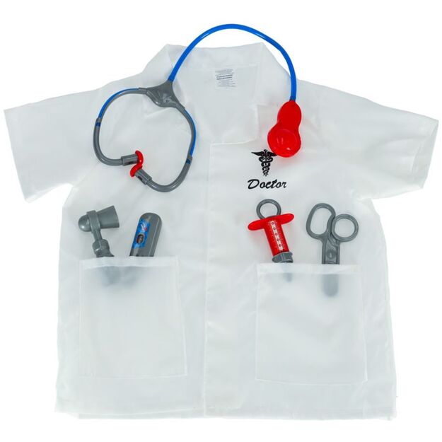 Vaikiškas gydytojo kostiumas su priedais 4911