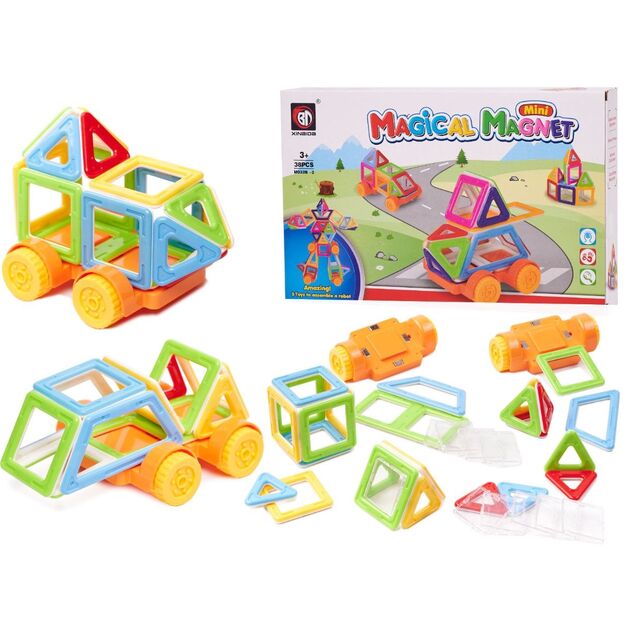 Magnetic constructor - 38 parts 4926