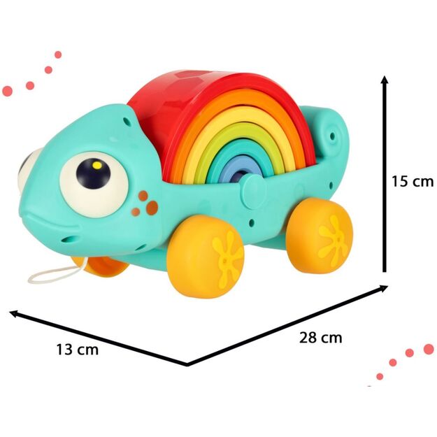 Montessori rūšiavimo žaislas Chameleonas