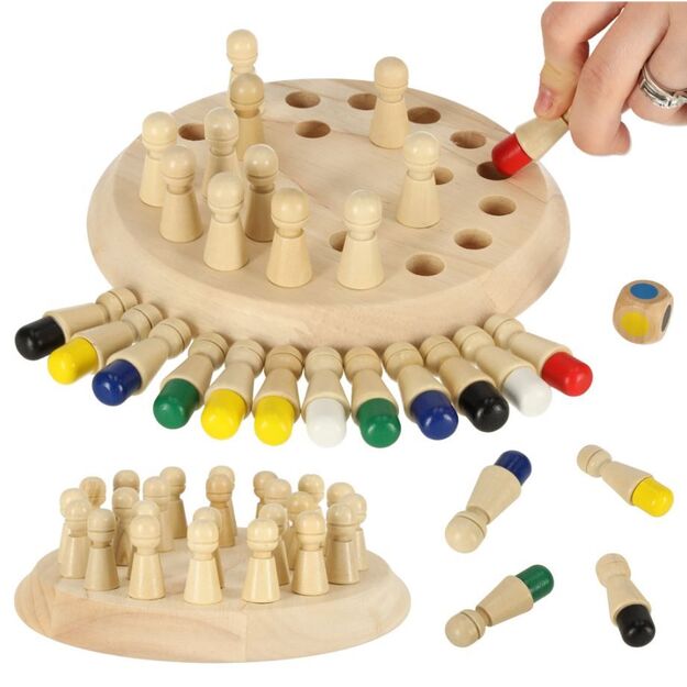 Medinis Montessori atminties lavinimo žaidimas