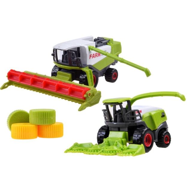 Metal Tractor Farm Set