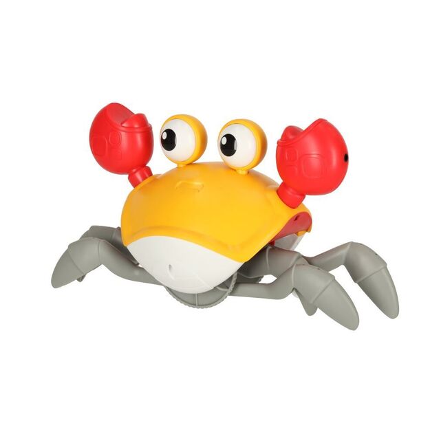 Interactive walking crab with sounds