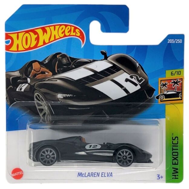 Hot Wheels model car McLaren Elva 6/10
