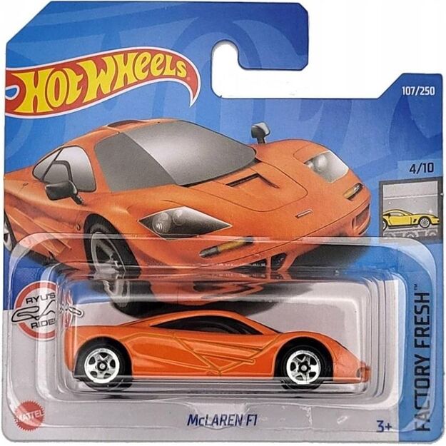 Hot Wheels modeļa automašīna McLaren F1