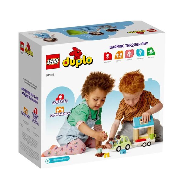 LEGO Duplo 10986 Šeimos namas ant ratų