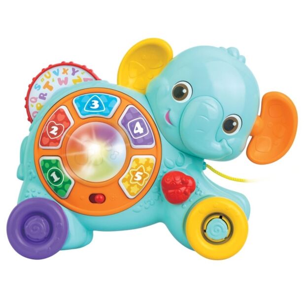 Interactive pull toy Elephant Winfun