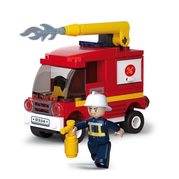 Constructor SLUBAN Fire engine 0622C