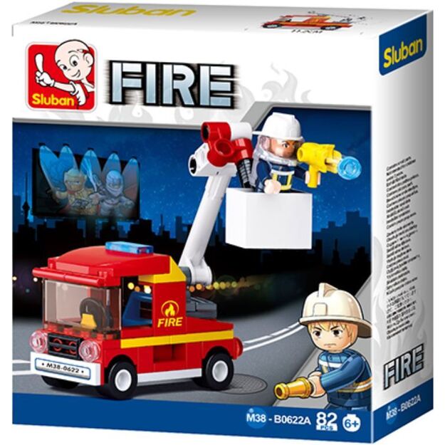 Constructor SLUBAN Fire engine 0622A