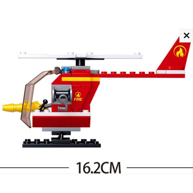 Konstruktorius SLUBAN Gaisrinės sraigtasparnis 0622D