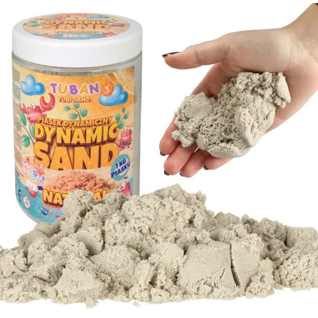 Kinetic sand 1kg (natural color)