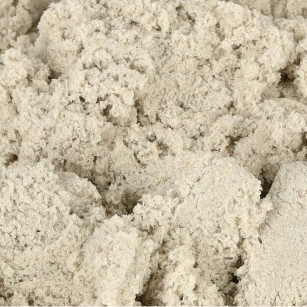 Kinetinis smėlis 1kg (natūrali spalva)