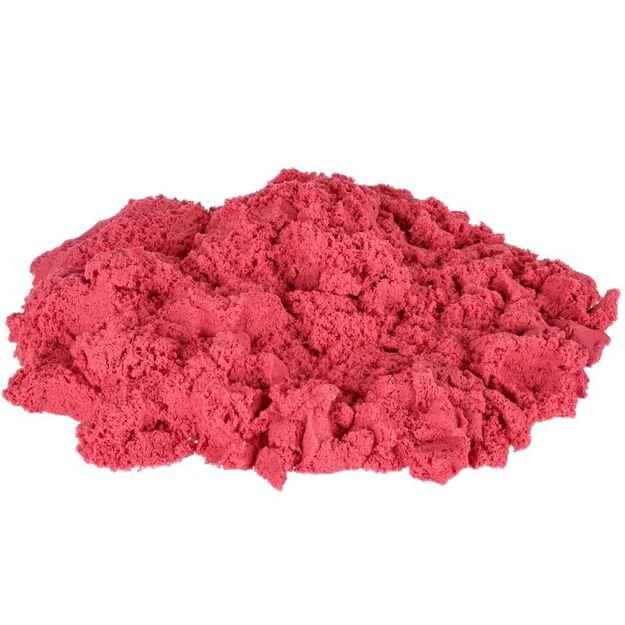 Kinetinis smėlis 1kg (rožinė spalva)
